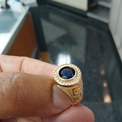 RING LOVERS - Men's 14k Gold Ring