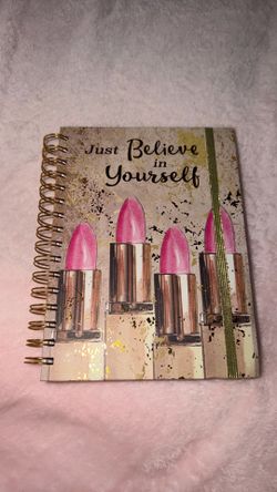 💄 Just Believe in Yourself Notebook ✨