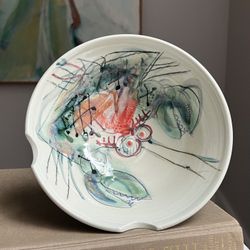 Handcrafted Accent Bowl ( firm on price )