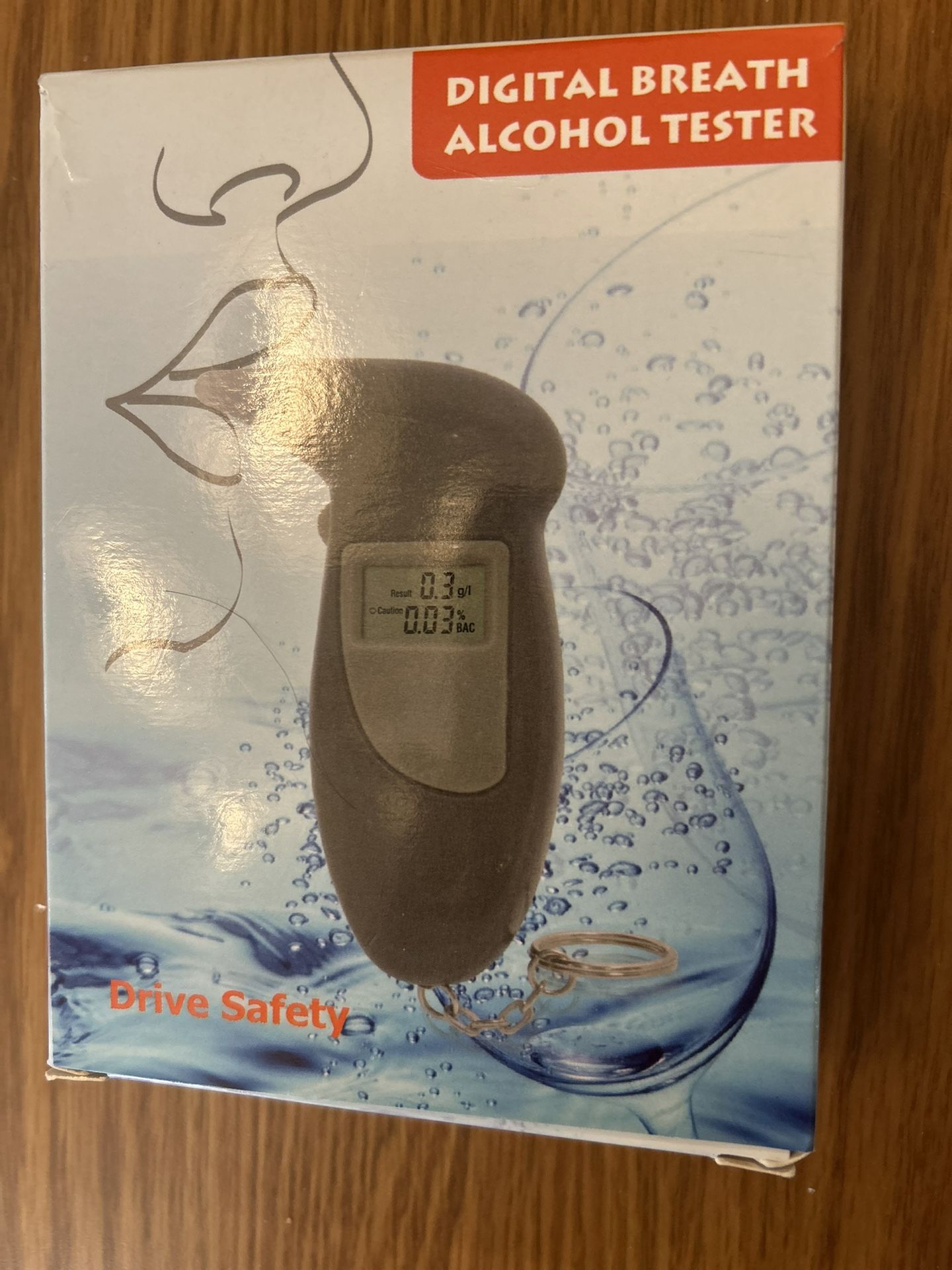 Digital Breath Alcohol Tester - New