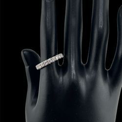 Diamond Anniversary Band 1 ct tw Round 14K White Gold
