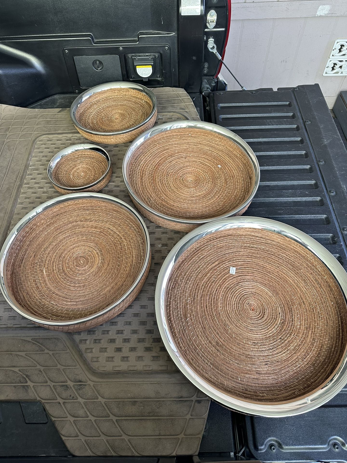 Pine Needle Basket Set