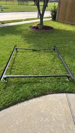 Queen bed frame.