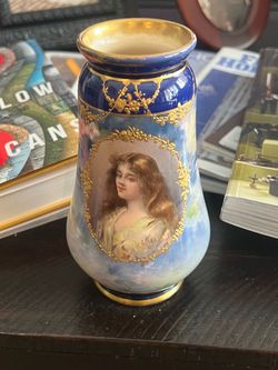 Very old flower vase