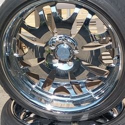 Sale-20" Lorenzo rims and tires 