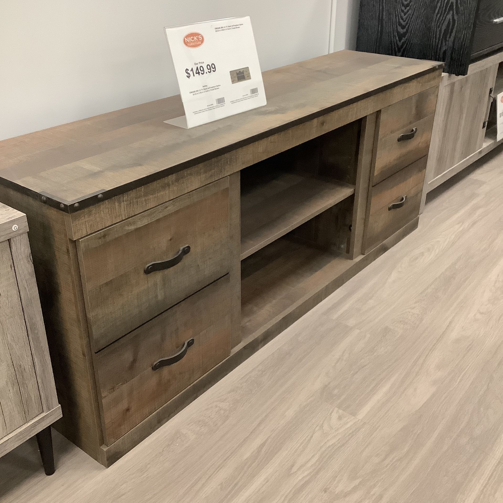 ❗️Lg Tv Stand W/ Fireplace Option 🤯🔥