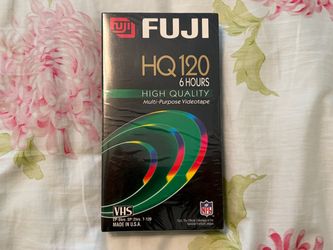 Fuji HQ & T-120: 6 Hours Blank VHS Tape
