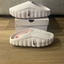 Nike Mind 001 Slide White Speed Red Size 12