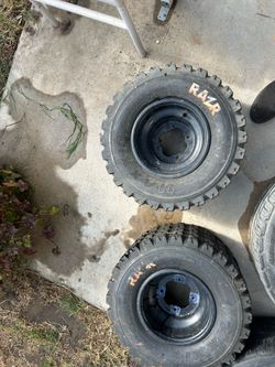 Yamaha rims and tires
