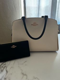 Coach handbag and wallet