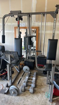 Weider pro power stack