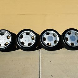 Original Lorinser D93 rims 18   Mercedes Benz Rims S500 Genuine Lorinser D93 monobloc wheels  Continental Tires Purchased at Discount Tire   Like New,