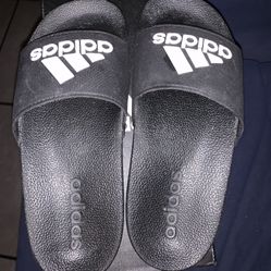 Brand Adidas New W/box Size 1 Kids Slides