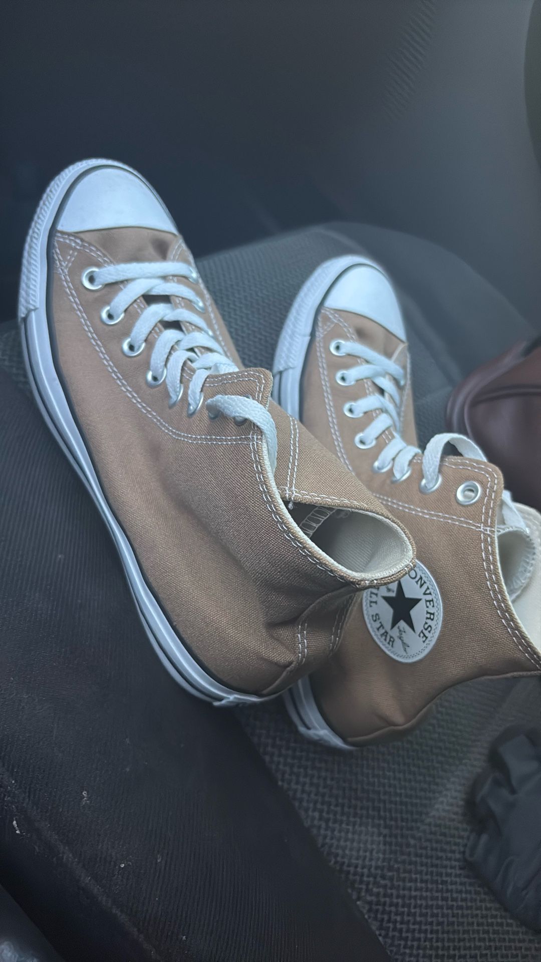Brown Converse Chucks