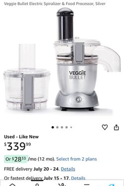 Veggie bullet