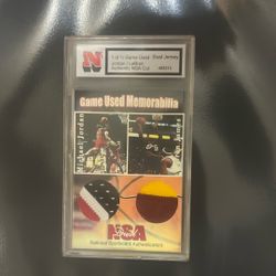 1/1 Jersey Card  Jordan And James NSA Cut 