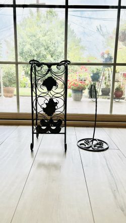 Wine Holder+ Banana Holder+Candle Holder+4 Candles $40