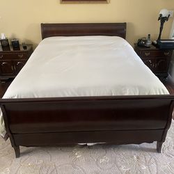 Ethan Allen Sleigh Bed