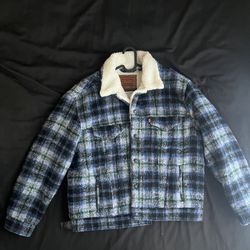 Levi’s Sherpa Flannel Jacket 