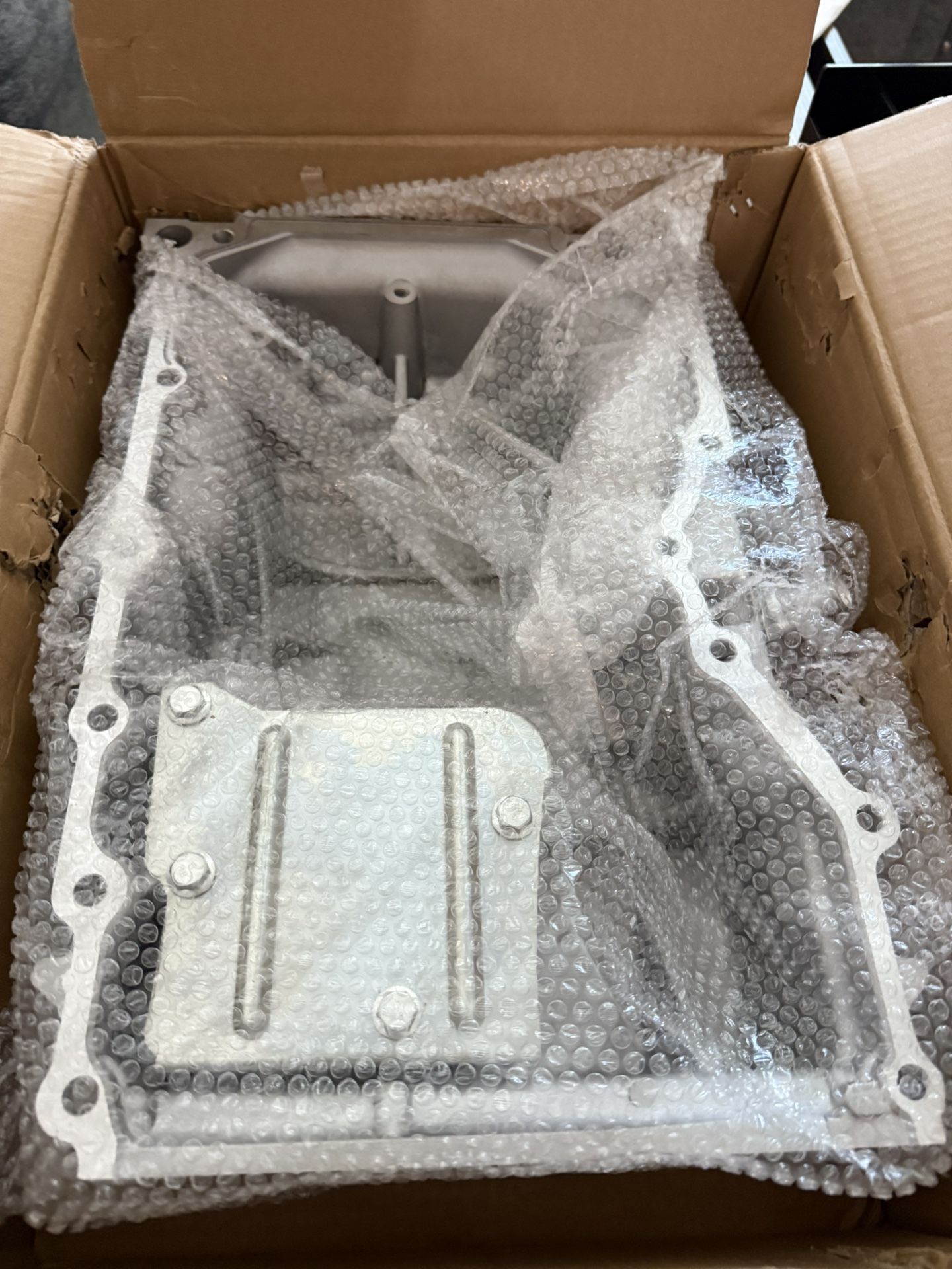 BRAND NEW OIL PAN WITH DRAIN PLUG