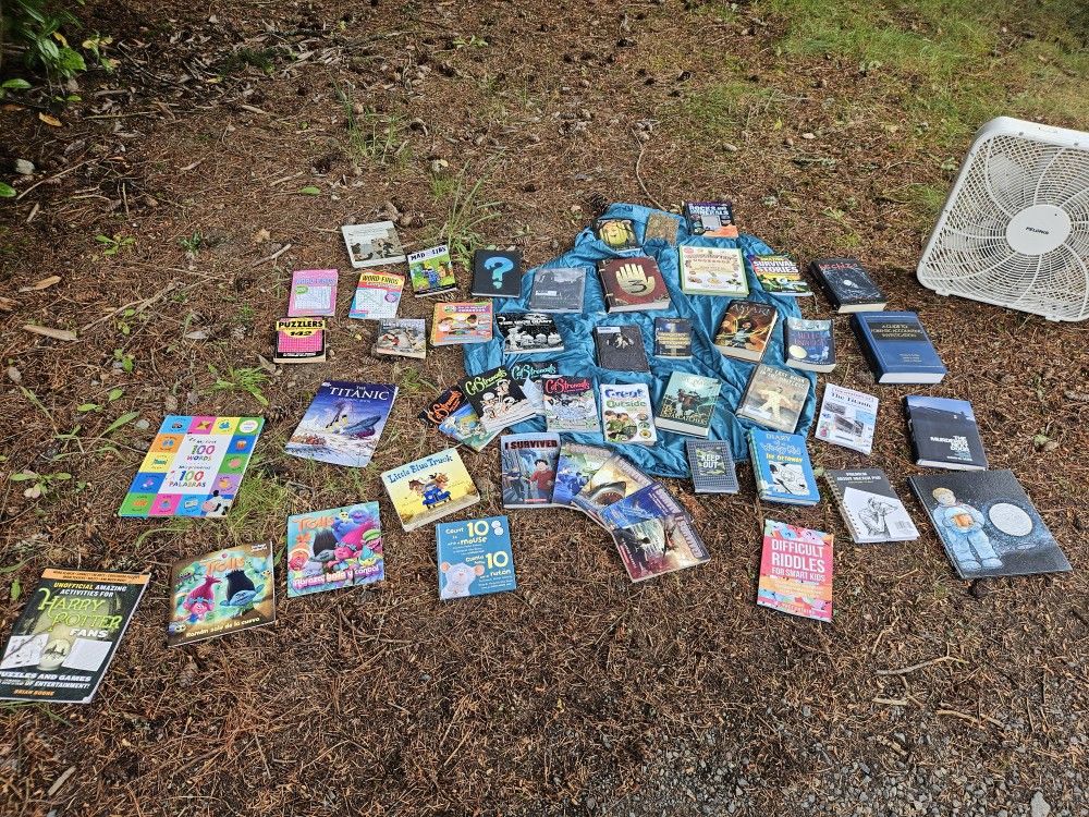 Lots Of Books Of All Kinds!!