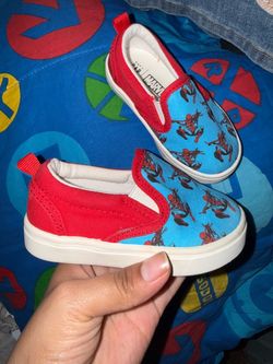 Size 5 Spider-Man shoes