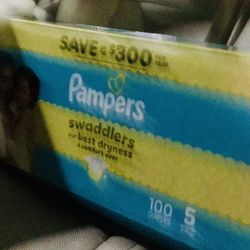 Pampers Swaddlers Size 5
