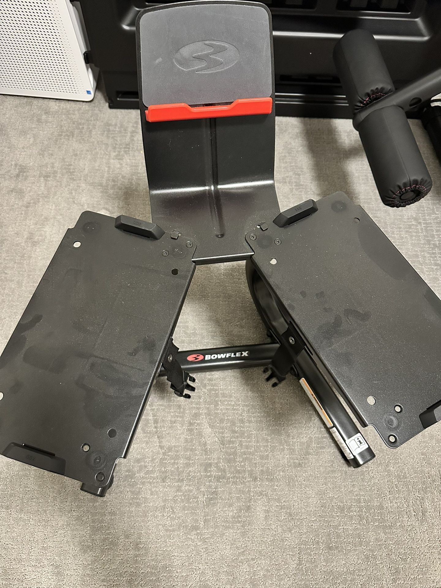 BowFlex SelectTech Dumbbell Stand with Media Rack