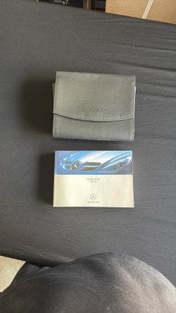 Mercedes Benz  Owners Manual SLK 