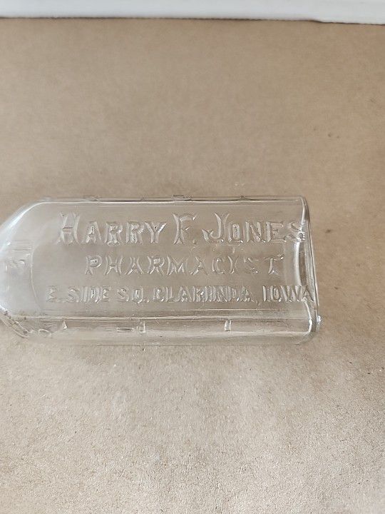 Harry F. Jones Pharmacist Bottle **URANIUM**