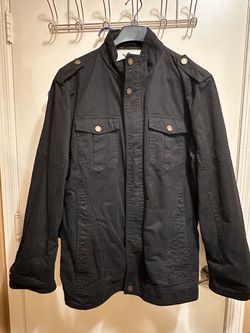 Black Military Field Jacket