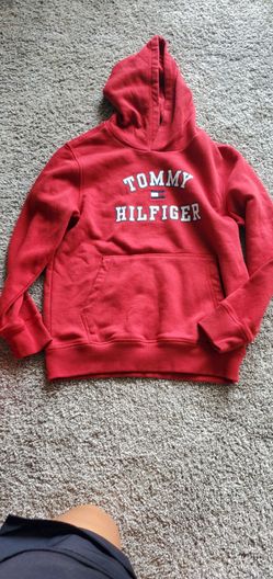 Tommy Hilfiger Red Pullover Hoodie