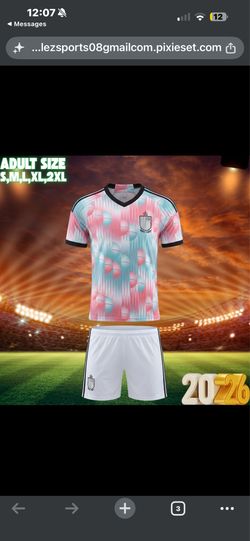 Belgium soccer team uniform/Uniforme para equipos