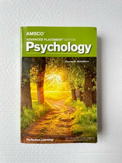 AMSCO Psychology Advanced Placement Book
