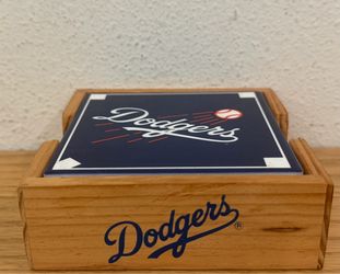 LA Dodgers Ceramic Coaster Set