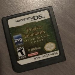 Pirates Of The Caribbean Dead Man's Chest Nintendo DS Game