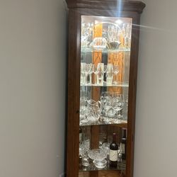 Corner China Cabinet 