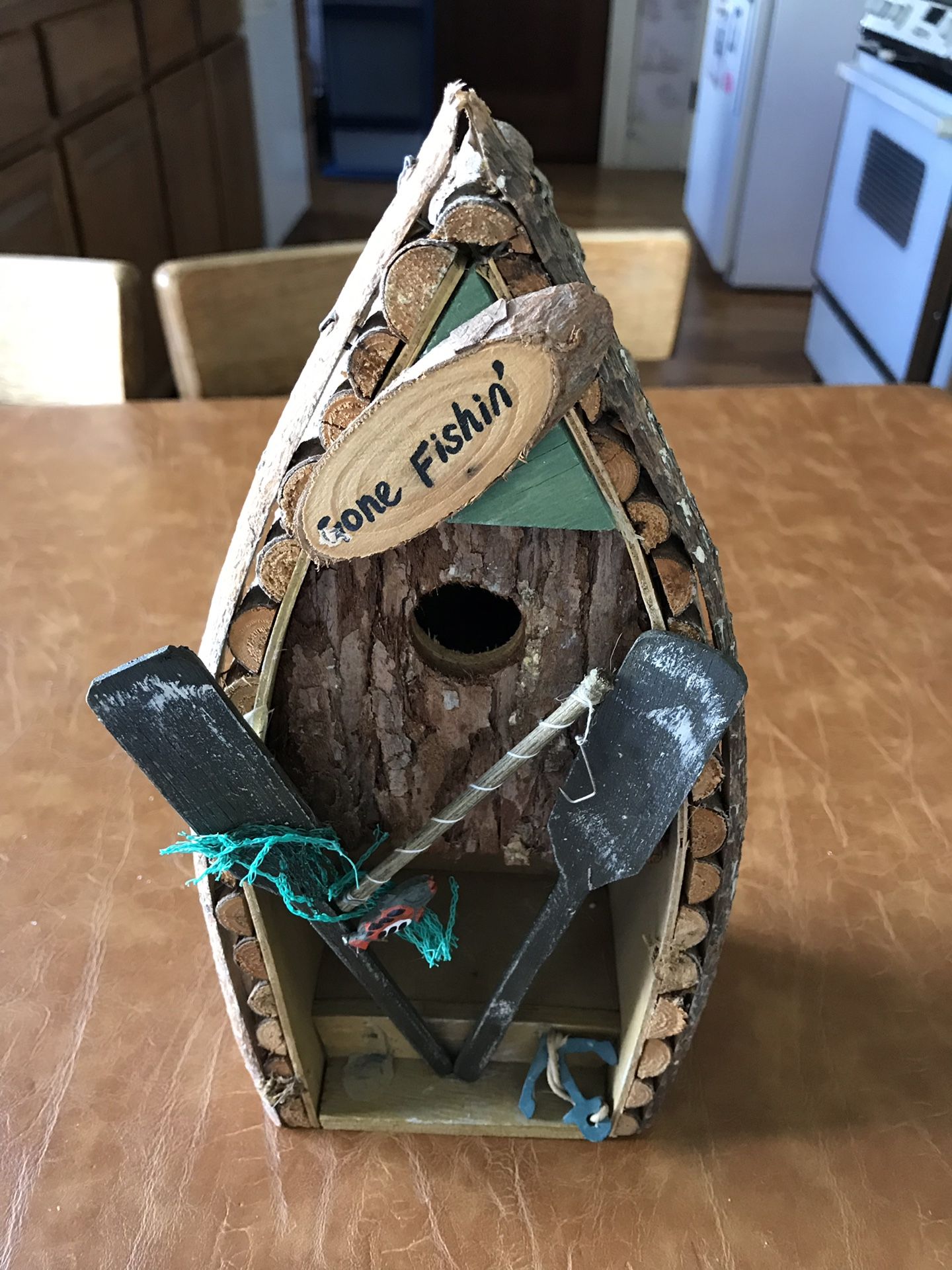 Boat shaped birdhouse nautical fishing birding for Sale in Tacoma, WA ... - Birdhouse Selling Information Air Fish