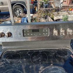 Glass Top Oven Stove