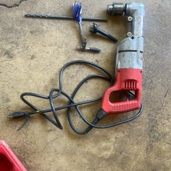 Milwaukee 1107-1 Corded 1/2" Heavy Duty Right Angle Drill