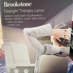 Brookstone Daylight Therapy Lamp