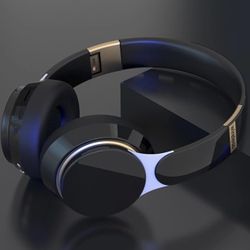 Wireless On-Ear Headphones with Purebass Sound; Surround Sound Headphones; Noise Cancelling