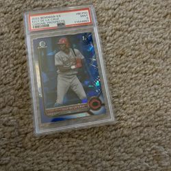 PSA 2022 Bowman Elly De La Cruz Baseball Card 