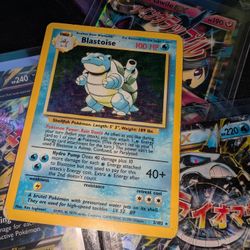 Blastoise Base Set 2/102 HEAVY PLAY Pokemon