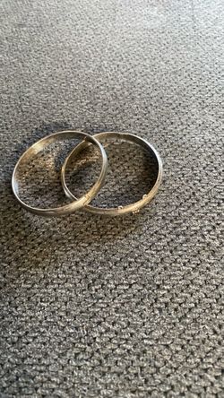 Sterling silver hinged bracelets 30$ each
