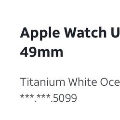 White Apple Watch Band- Brand New