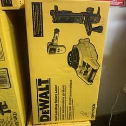 Dewalt New Self Leveling Rotary Laser 