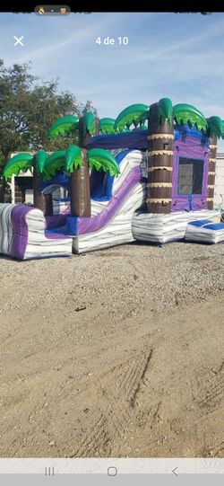 Combo jumper waterslide used in like new condition