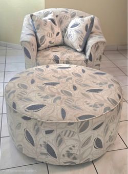 Chair and ottoman