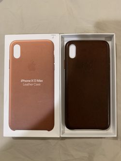 Leather Genuine Case for iphone XS MAX